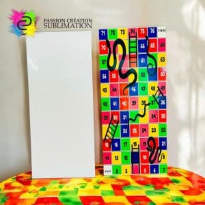 Plaquette de jeux pour sublimation