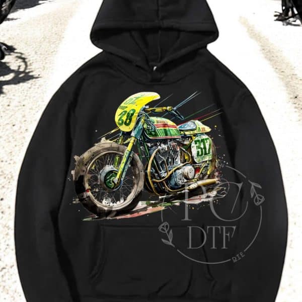 DTF moto rétro # 1