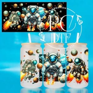 UV DTF astronaute