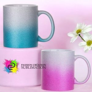 Tasse en céramique brillante pour sublimation