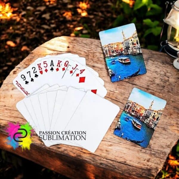 Jeux de carte pour sublimation
