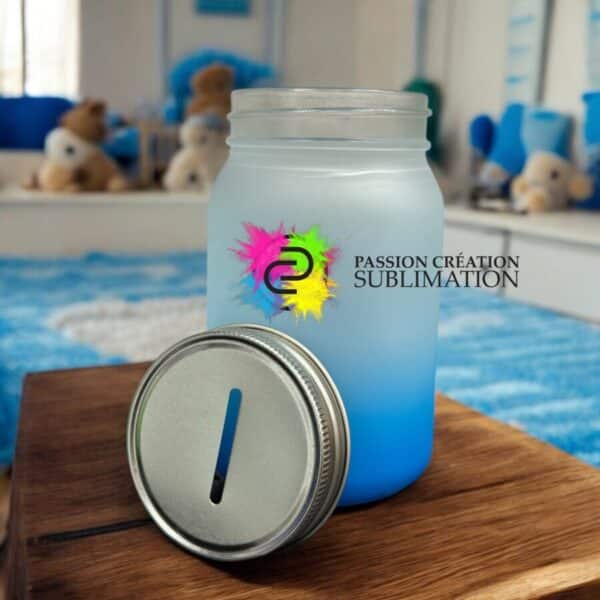 Tirelire pot masson pour sublimation – Image 6