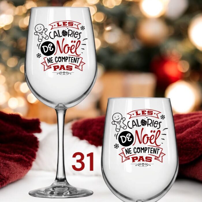 UV DTF de Noël pour coupe à vin (série 1) – Image 32