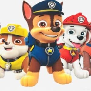 UV DTF chien enfant